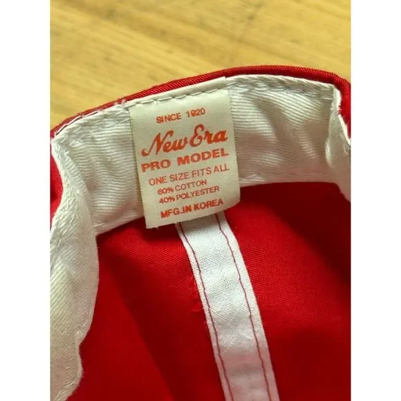 Vintage San Francisco 49ers Hat Snapback Pro Model New Era Splash Spellout - Picture 6 of 10